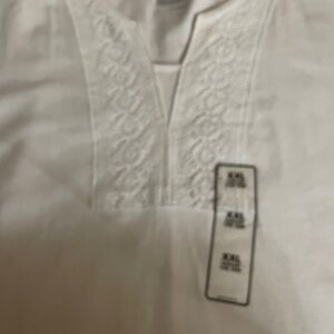 Basic Editions embellished woman’s tee.